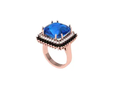 Wedding Ring  3D print model 284