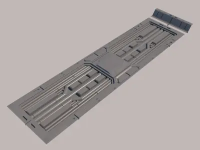 Sci-Fi Panel SET 3D model