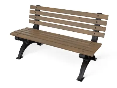 Park Bench 3D model from CGTrader