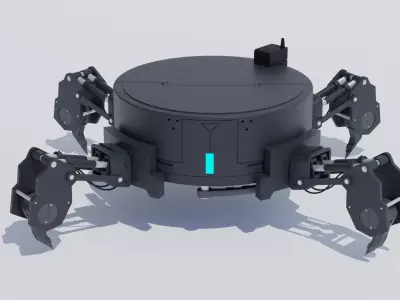 small robot 3D model purchase