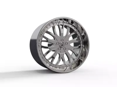 ASANTI AF147 WHEEL 3D MODEL 3D model