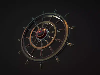 Pirate Wheel Collection  3D model