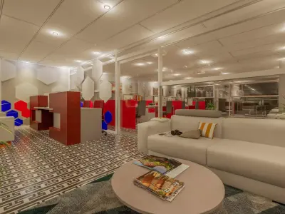 Office Interiors Low-poly 3D model