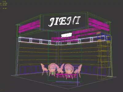 Exhibition - Area -5X6-3DMAX2009-43 3D model