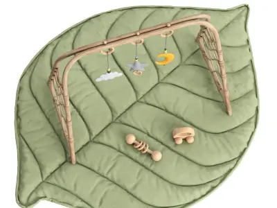 AUSSIE ADVENTURES BABY PLAYGYM Low-poly 3D model