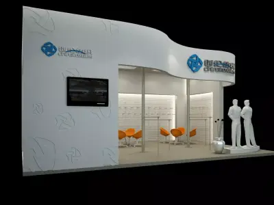 Exhibition - Area - 9X6-3DMAX2009-067 3D model