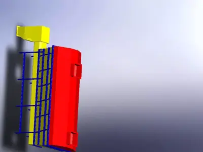 RECEIVING HOPPER Free 3D model