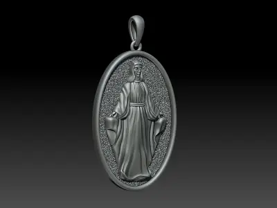 HOLY MARRY PENDANT 3D print model purchase