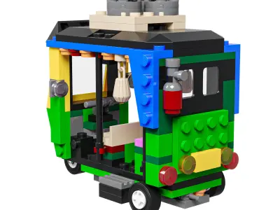 Lego Tuk Tuk 3D model purchase