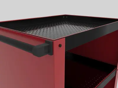 Workshop Service Trolley2 3D model