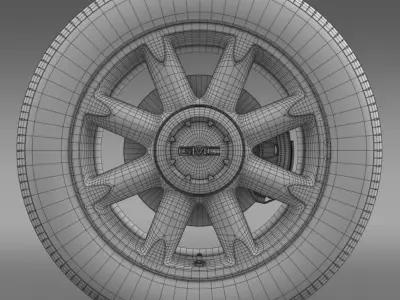 GMC Denali wheel 3D model