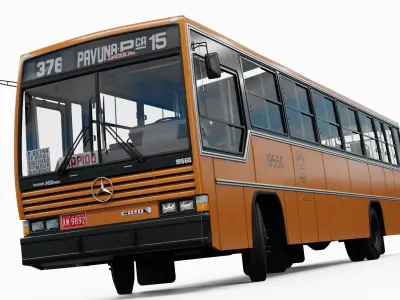 1989 Caio Padron Vitoria America MB OF-1315 3D model