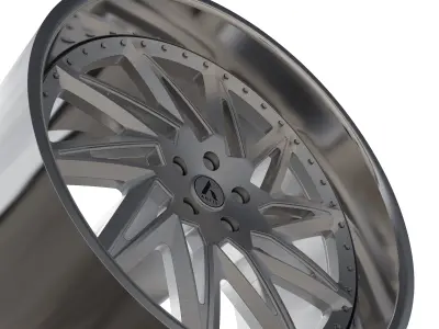 ARTIS SLIDELL WHEEL 3D MODEL 3D model