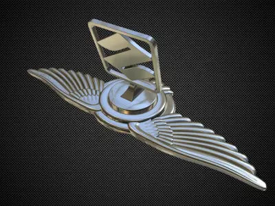 suzuki logo 3D model from CGTrader