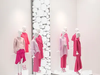 3D Showroom Fashion Store 017 3D model