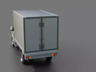 Renault Master Box Truck 3D model