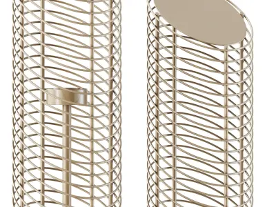 roche bobois ring floor lamp 3D model