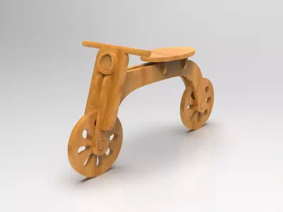 Kids Bike 3D model purchase