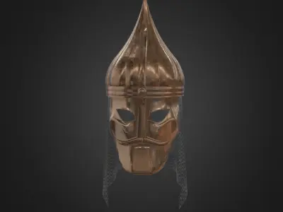 Helmet Mask Free 3D model