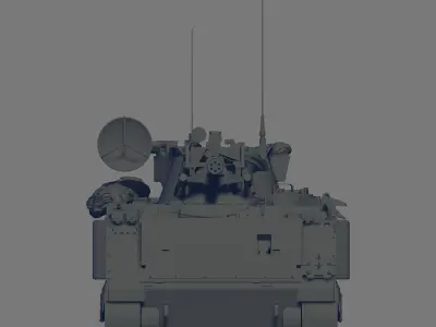M163 Tank 3D model