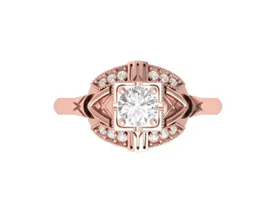 Wedding Ring  3D print model 225