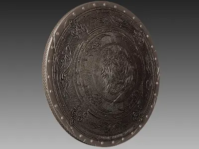 Zbrush Shield 3 3D model