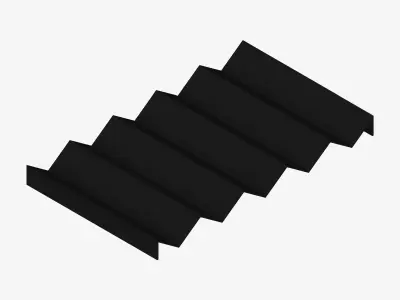 Furniture - Contemporary - Bond - Bottle Rack Low-poly 3D model