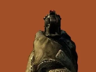 fps A gun M9 Low-poly 3D model