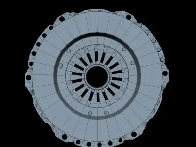 Clutch Basket Luk Middle SM 3D model