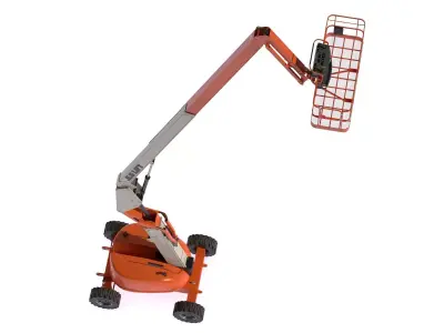 JLG 600AJ Articulating Boom Lift 3D model