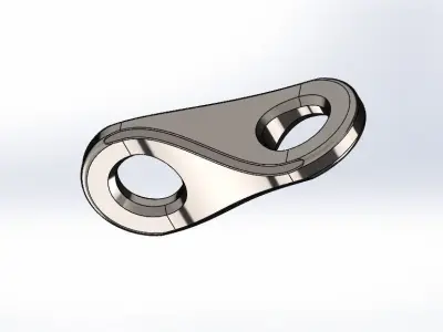 Complex part in 3D 3D model