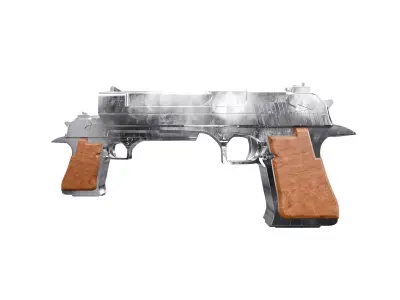 GUN PISTOL Free 3D model