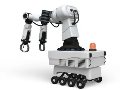 Industrial robot 3D model buy