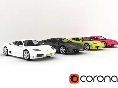 commercial design car03 3D model