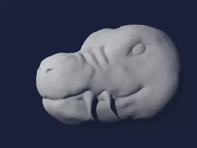 head monter Free 3D model