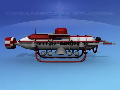 Deep Ocean Submersible 3D model