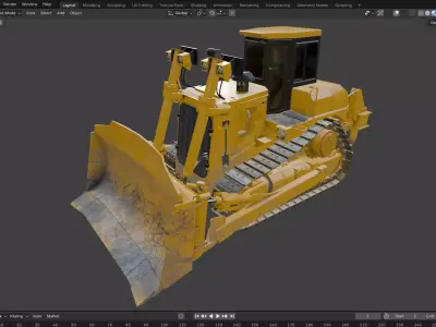 Vehicles pack  Low-poly 3D model