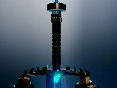 Sword lego hd wallpaper 3D model