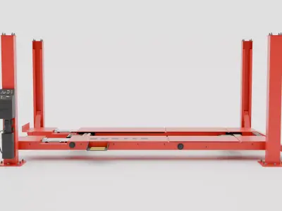 Car Lift Hunter L451 Model 3D model