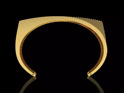 Art Deco Bracelet 41 3D print model