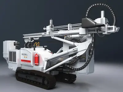 Reedrill drilling machine 3D model