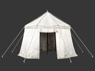 Medieval Collection Tents 3D Model Pack