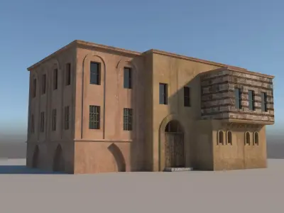 Medieval House  3D model purchase