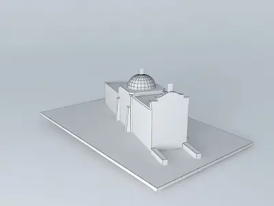 CALVARY CHAPEL IN SANTA POLA version 4 Free 3D model