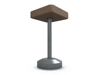 Work Bar Stool SHC Quick Office LM Low-poly 3D model