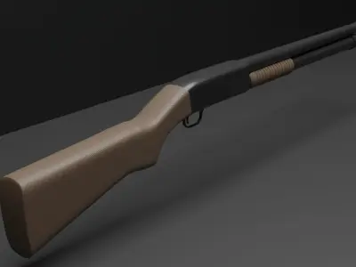 Shotgun Free 3D model order