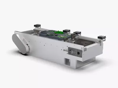 Plastic Chain Line Free 3D model