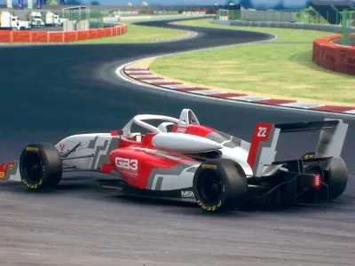 Tatuus MSV-022 GB3 Season 2022 3D model