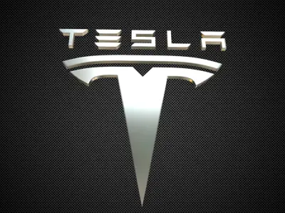 Tesla Logo 3D model by 3dlogoman