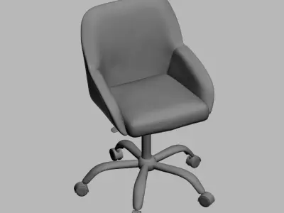 office chair 13 3D model